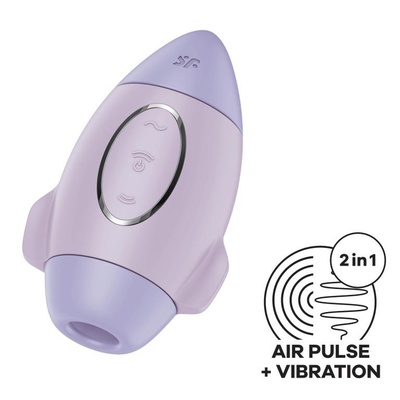 Вакуумно-волновой вибростимулятор Mission Control (violet) Satisfyer (Фиолетовый) 